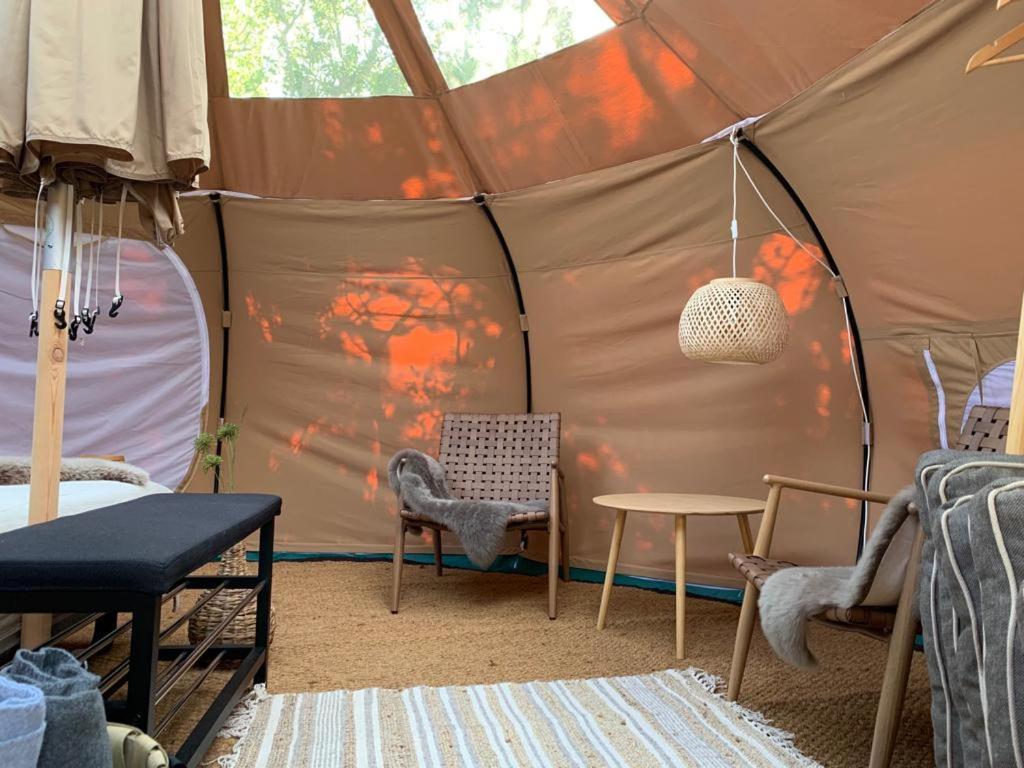 Romantic Luxus Glamping 3 Idestrup Eksteriør billede